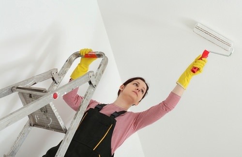 Покраска потолка своими руками | Все для ремонта квартиры или дома
