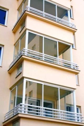 Способы остекления лоджий и балконов