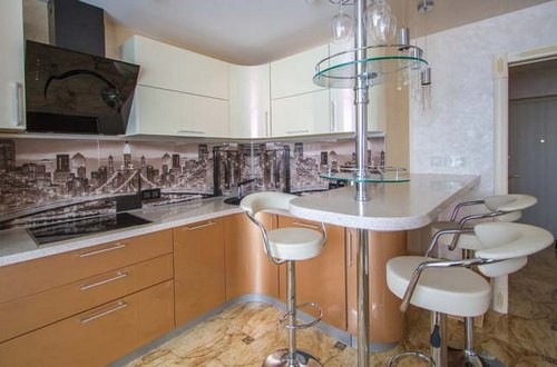 Барная стойка — уникальный элемент дизайна кухни | Все для ремонта квартиры или дома
