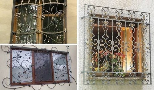 Кованые окна украшают дом | Все для ремонта квартиры или дома