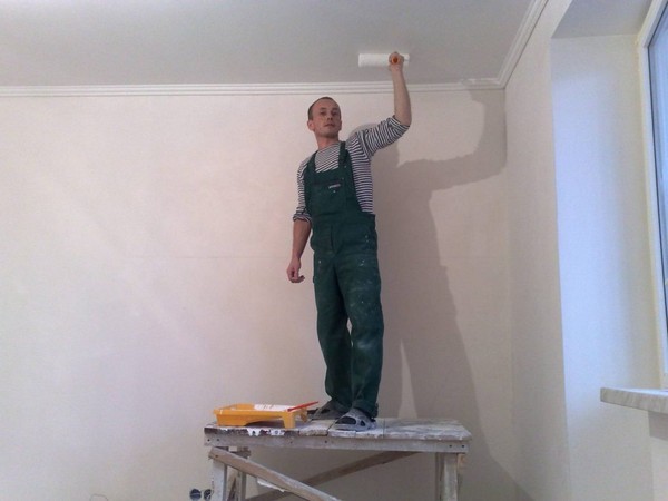 Побелка потолка своими руками | Все для ремонта квартиры или дома