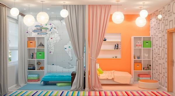 Как зонировать детскую комнату | Все для ремонта квартиры или дома
