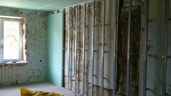 Выравнивание стен гипсокартоном | Все для ремонта квартиры или дома